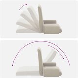  Podna stolica Zobena 68 x 51 x 56 cm Grublji baršun | shoptok.hr