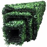  Set od 3 ukrasne piramide od umjetnog šimšira | Eponuda.com