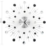  Zidni sat s kvarcnim mehanizmom moderni dizajn 50 cm | shoptok.hr