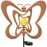 Globo 36581R - LED solarna svetiljka LED/0,06W/3V IP44 rđavi leptir | Eponuda.com