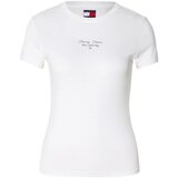 Tommy Hilfiger Majice s kratkimi rokavi DW0DW21542 YBL ECRU Bela Cene