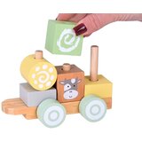  Drveni vlakić u pastelnim bojama | Eponuda.com
