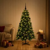 Umjetno božićno drvce s kuglicom 150 cm 150 LED lampica | shoptok.hr