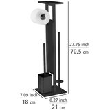 Wenko 71558800 - Set za WC DEBAR 21x70,5 cm inox/crna | Eponuda.com