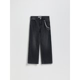 Reserved GIRLS` JEANS TROUSERS & CHAIN - crno | shoptok.hr