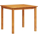  Vrtni set za objed 3 kom. Smeđa Čvrsto drvo akacije 85 x 85 x 75 cm | Shoptok.si
