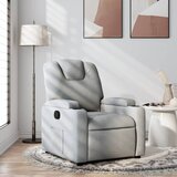  Naslonjač od tkanine svjetlosivi | shoptok.hr