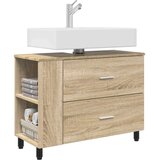  Kopalniška enota Sonoma hrast 80 x 35 x 60 cm Inženirski les, (5000232847) | Shoptok.si
