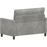 SOFA Svjetlosiva 126 x 81 x 87,5 cm Baršun | shoptok.hr