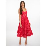 Edoti MARILYN midi dress with flowers DL | Shoptok.si