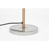 Zuiver LED zatemnitvena namizna svetilka s steklenim senčilom v sivi in zlati barvi (višina 42 cm) Float – | Shoptok.si