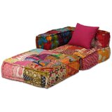  Modularni tabure za 2 osobe od tkanine s patchworkom | shoptok.hr