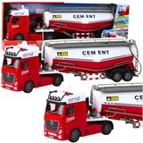  Cisterna za cement s zvočnimi in svetlobnimi efekti 59 cm - rdeča/bela | Shoptok.si