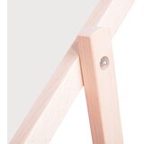 springos drvena ležaljka, bijela | shoptok.hr