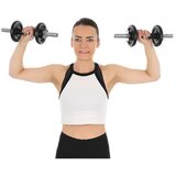 EB FIT podesive lijevanoželjezne bučice 2 × 7,5 kg u koferu | shoptok.hr