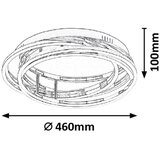 Rabalux selena ugradno/nadgradna plafonjera led 30W 2400lm 4000K | Eponuda.com