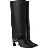 Karl Lagerfeld Čizme 'Debutante' crna | shoptok.hr