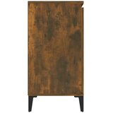  Komoda boja dimljenog hrasta 102 x 35 x 70 cm konstruirano drvo | shoptok.hr