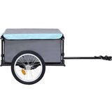 vidaXL prikolica za bicikl crno-plava 65 kg | shoptok.hr