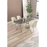Hanah home Trpezarijski set, 5 dijelova, svijetlozelena | Eponuda.ba