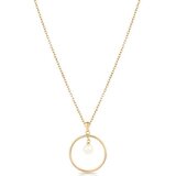  Ženska freelook zlatna ogrlica od hirurškog Čelika ( frj.3.6006.3 ) Cene