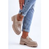 Laura Messi Women's Leather Half-Boots with Ornament Beige Rosefalls | Eponuda.ba