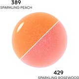 Guerlain KissKiss Bee Glow olje za ustnice z medom odtenek 389 Sparkling Peach 9.5 ml | Shoptok.si