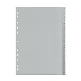 Pregrada kartonska 1-31 A4 PP, siva | shoptok.hr