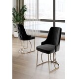 Hanah home Set stolica, 4 dijela, crna Slike