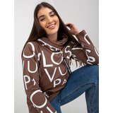 RELEVANCE Sweatshirt-RV-BL-5056-1.95-brown | Shoptok.si