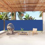 vidaXL Uvlačiva bočna tenda plava 180 x 1000 cm Cijene