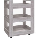  Kuhinjski voziček siva sonoma 60x45x80 cm inženirski les, (20766705) | Shoptok.si