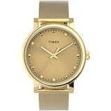 Timex Analogne ure ty577060 Bež Cene