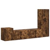  Komplet TV omaric 4 pcs Dimljeni oreh Konstruiran les - - Rjava - 61.6 - 30 x 31 x 100 cm - 2025-vidaXL-Uvoz_2 | Shoptok.si