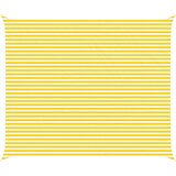  Jedro za sunce Žuta i bijela 6 x 5 m 100% poliester Oxford | shoptok.hr