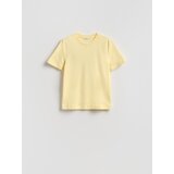 Reserved Majica od merceriziranog pamuka - žuta boja | shoptok.hr