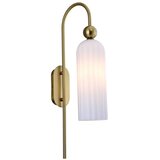  Zidna lampa PIEGA 1xE14/40W/230V mesing/bela | Eponuda.com