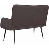 SOFA za dvije osobe Tamno smeđa 115 x 61 x 87 cm tkanina | shoptok.hr