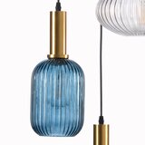  ONLI - Visilica na sajli DOROTY 1xE27/22W/230V plava/zlatna | Eponuda.com