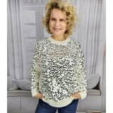Pri Warm women's sweater front with large sequins fashionable ALEXIS | shoptok.hr