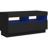 vidaXL TV ormarić s LED svjetlima crni 80x35x40 cm | shoptok.hr
