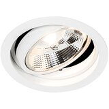QAZQA Smart Ronde inbouwspot wit verstelbaar incl. Wifi GU10 111m - Chuck 111 | Shoptok.si