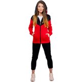 Glano Women's Tracksuit - Red/Black | shoptok.hr