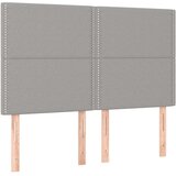  Box spring posteljni z vzmetnico svetlo siv 140x190 cm blago, (20738658) | Shoptok.si