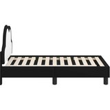  Okvir kreveta za malu djecu s naslonom Crna 70 x 140 cm PU | shoptok.hr