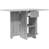  Jedilna miza 115 x 70 x 75 cm Inženirski les Siva Sonoma, (5000268573) | Shoptok.si