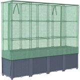  Povišena gredica s pokrovom za staklenik 160 x 40 x 153 cm | shoptok.hr