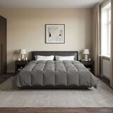  Ljetni pokrivač Svijetlo siva 200 x 200 cm Mikrovlakna - Svjetlosiva 200 x 200 cm | shoptok.hr
