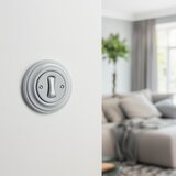 Kliklap - Retro dugme sa ramom, sivo | Eponuda.com