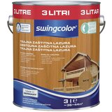 SWINGCOLOR Obstojna zaščitna lazura (barva: tikovina; 3 l) Cene